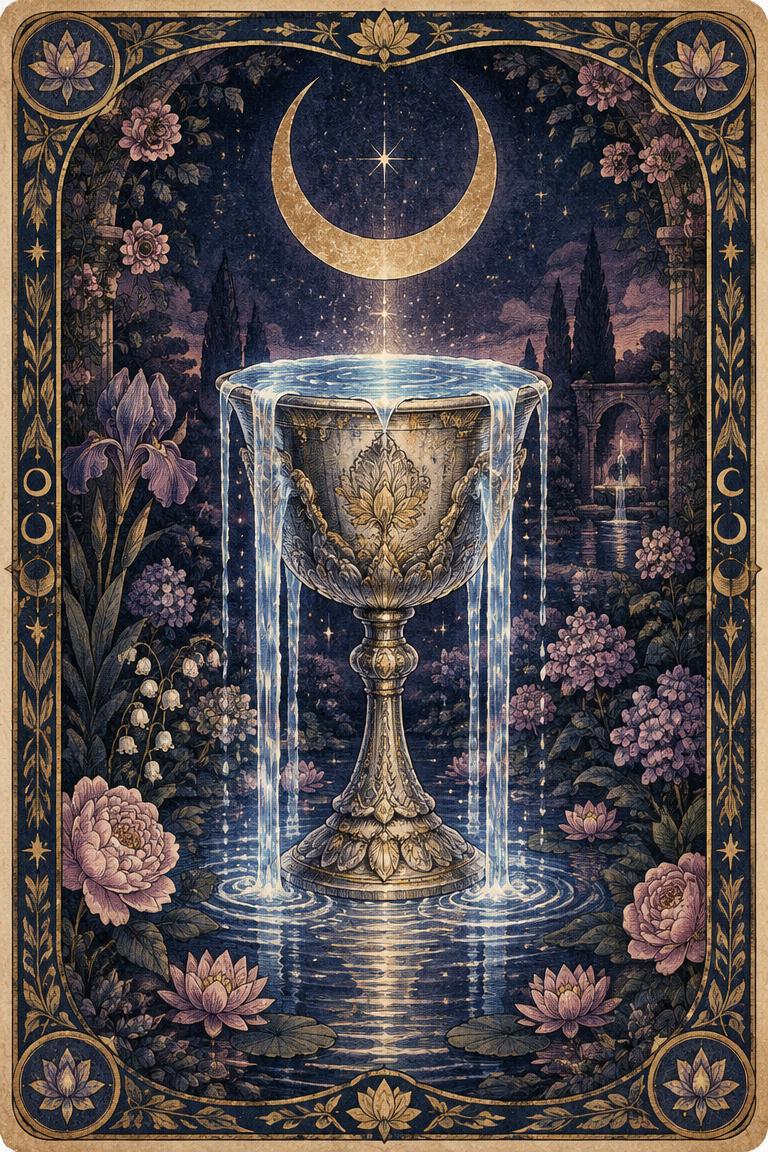 Illustration de l’arcane As de Coupes