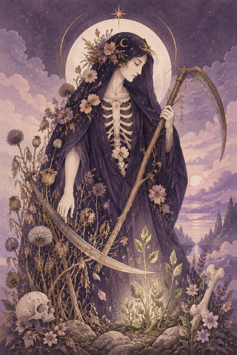 Illustration de l’arcane L’Arcane sans Nom