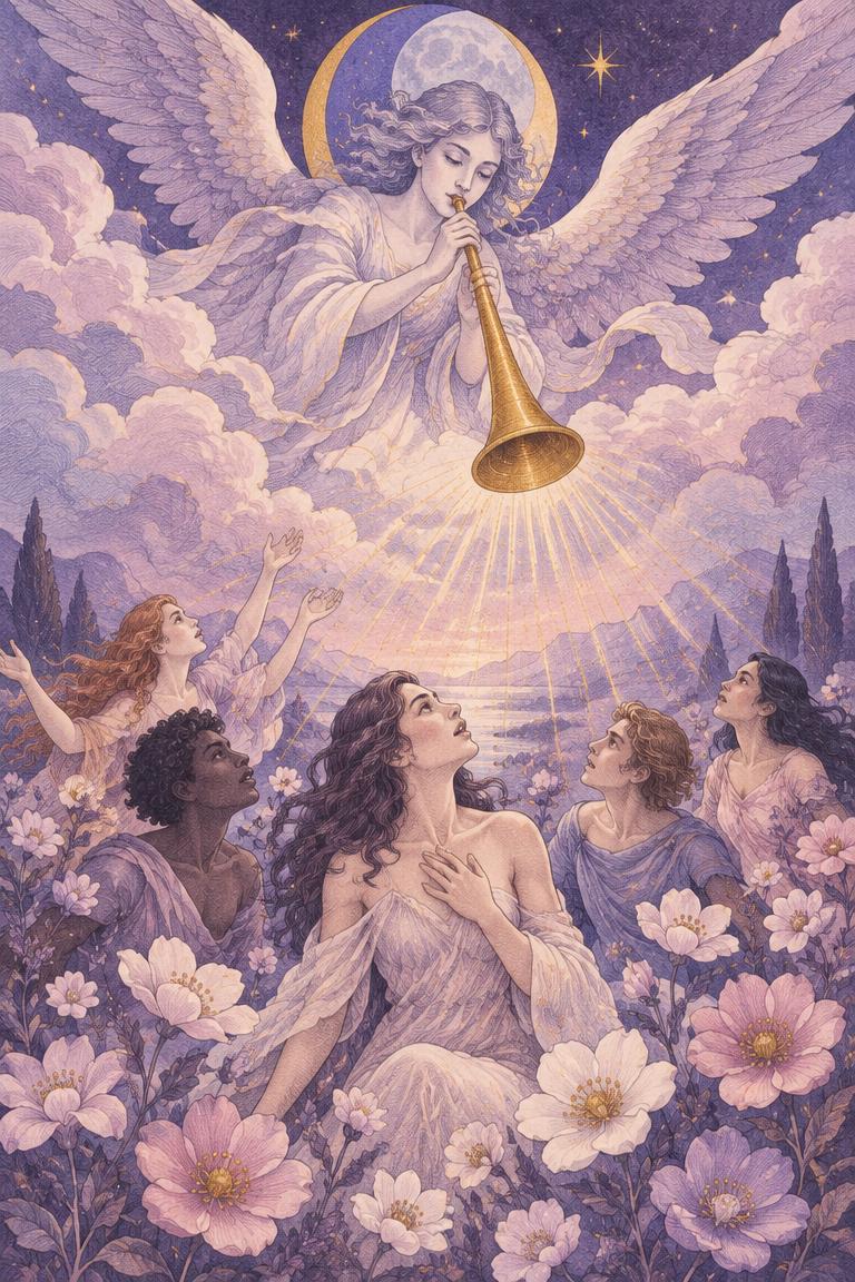 Illustration de l’arcane Le Jugement